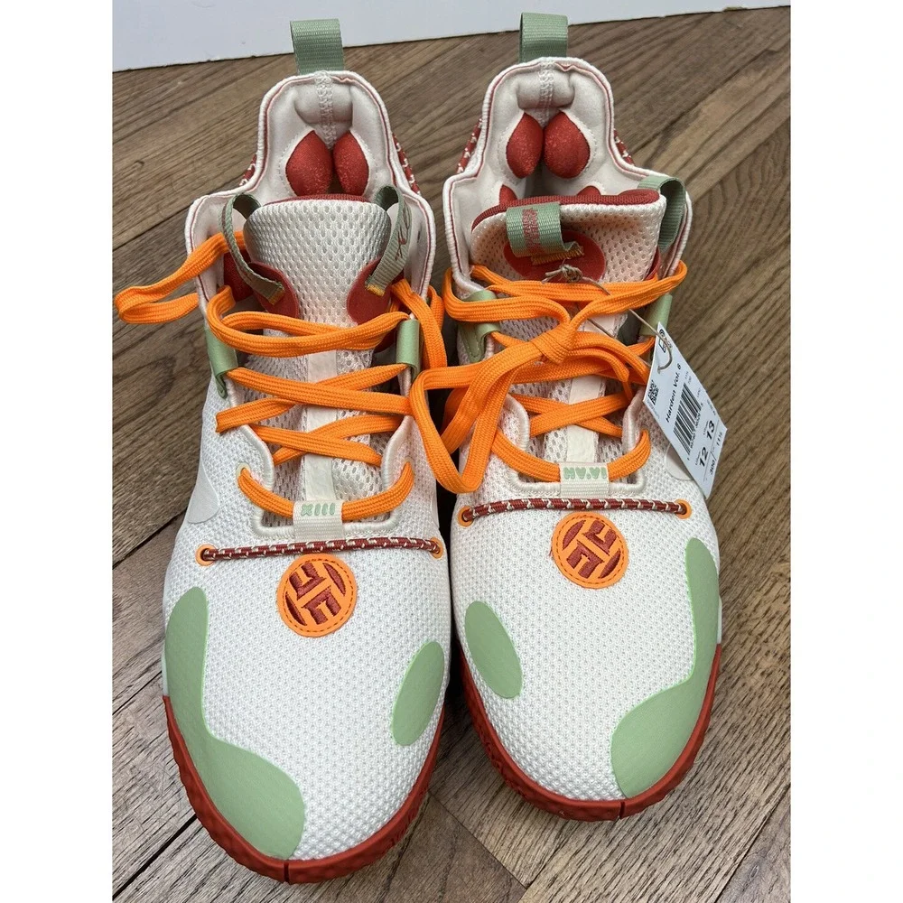 Adidas Harden Vol. 6 Arizona Wonder White Magic Lime Basketball Shoes GW9030 12‎